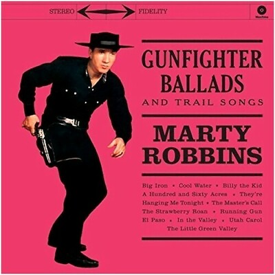#ad Marty Robbins Gunfighter Ballads amp; Trail Songs New Vinyl LP UK Import