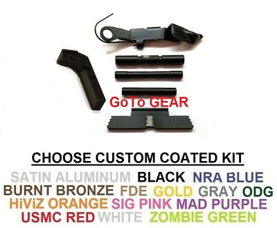 #ad For GLOCK 17 19 26 Gen 3 Extended Control Kit 3 Pins And Serrated Mag Release