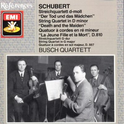 #ad Franz Schubert : Death amp; Maiden Busch Quartet CD 1988