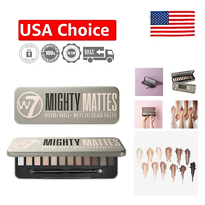 #ad 12 Matte Nude Eyeshadow Palette Flawless amp; Natural Long Lasting Makeup
