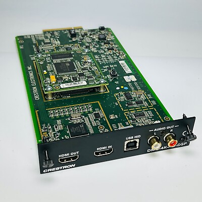 #ad Crestron DMC 4K HD DSP 4K HDMI® Input Card w Downmixing for DM® Switchers