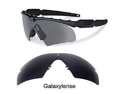 #ad Galaxy Replacement Lenses For Oakley Si Ballistic M Frame 2.0 Z87 Black Polarize