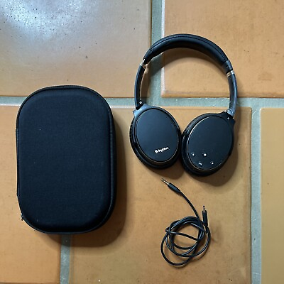 #ad Srhythm NC35 Noise Cancelling Wireless Bluetooth Headphones Used