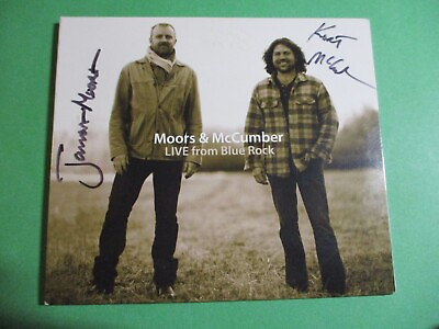 #ad CD 2016 Moors amp; McCumber Live from Blue Rock Signed