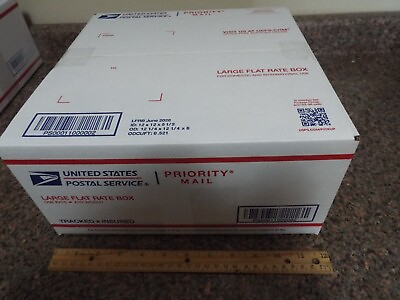 #ad LARGE FLAT RATE BOX OF STUFF Lots of old Marked Dishes FREE SHIPPING $29.00