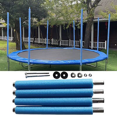 #ad Round Replacement Trampoline Safety Enclosure Net for 6 16FT Frames