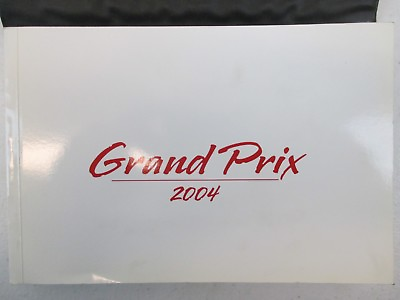 #ad Genuine 2004 04 Pontiac Grand Prix Owner#x27;s Manual with Case Guide Owners Owner