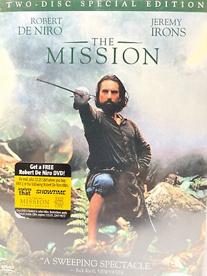 #ad THE MISSION Two Disc Special Edition Widescreen DVD Robert Deniro NEW SEALED $17.95