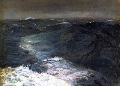 #ad Art Oil painting MId Ocean Mid Winter John Singer Sargent oil painting art