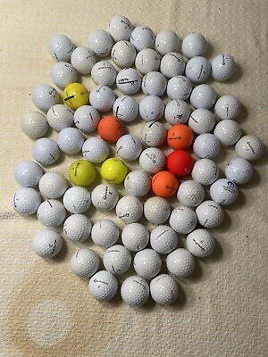 #ad 72 TaylorMade Used Golf Balls AAA Great for practice and play.