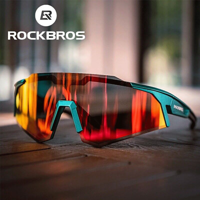 #ad #ad ROCKBROS Photochromic Cycling Sunglasses Polarized Glasses Full Frame Sports Men