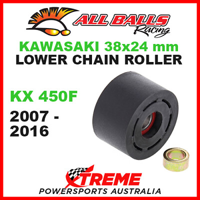 #ad 79 5014 Kawasaki KX450F KX 450F 2007 2016 38x24mm Lower Chain Roller w Inner Be