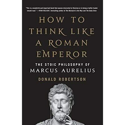 #ad usa stock How to Think Like a Roman­ Emperor: The Stoic Philosoph Paperback