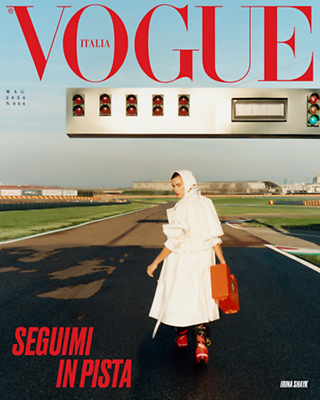 #ad Vogue Italia Magazine May 2024 Seguimi In Pista