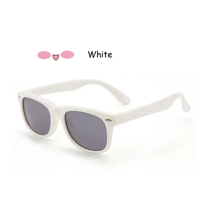#ad Sunglasses Kids Polarized Children Classic Brand Designer Eyeglasses Rivet TAC T