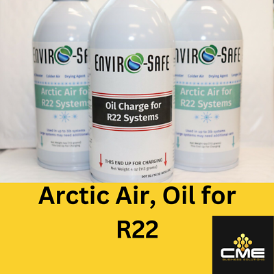 #ad Envirosafe Arctic Air for R22 Oil Charge Support AC