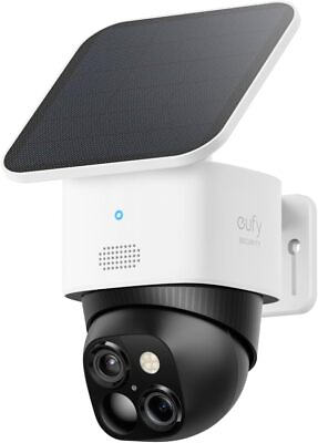 #ad eufy SoloCam S340 Solar Wireless Security Camera Outdoor Dual Cam 360° Guardian