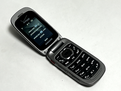 #ad Samsung SCH U660 Convoy 2 Handheld 2.2quot; Screen Verizon Flip Cell Phone TESTED