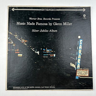 #ad Music Made Famous by Glenn Miller LP Vinyl Record Warner Bros WS 1468 Tex Beneke