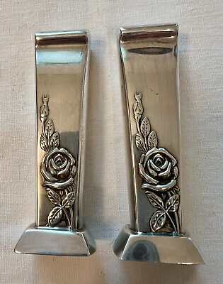 #ad Classic Rose by Reed amp; Barton Sterling Silver pair of Salt amp; Pepper Shakers