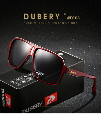 #ad DUBERY Polarized Optical Sunglasses Driving outdoors glasses Men Women D103