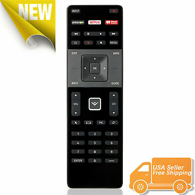 #ad XRT122 for Smart TV Vizio Remote Control w Amazon Netflix iHeart Radio APP Key
