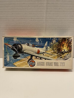 #ad Airfix 1 72 Vintage Craft Master WWII Japanese AICHI D3AI Val Dive Bomber