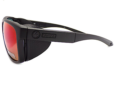 #ad Dragon Sunglasses LATITUDE X Matte Black with Infrared Mirror CAT.3 Lenses 029