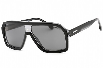 #ad Carrera Black Grey Polarized 60mm Men#x27;s Sunglasses CA1053S UIHM9 60