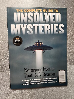#ad THE COMPLETE GUIDE TO UNSOLVED MYSTERIES 2023
