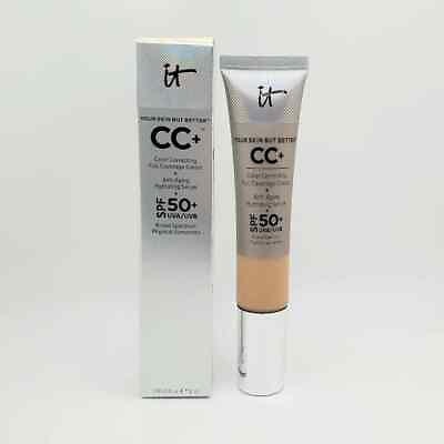 #ad IT Cosmetics Your Skin But Better CC Full Coverage Cream SPF50 Medium New in Box