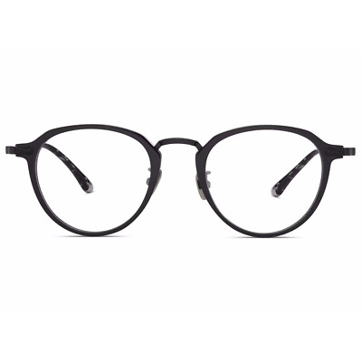 #ad Round Glasses for Women Men Retro Vintage Boston Style Acetate Titanium Frame