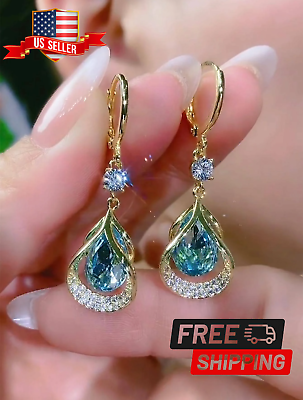 #ad Women’s Earring Water Drop Cubic Zirconia Tear Drop Fashion Jewelry For Daily