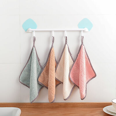 #ad 3 Pcs Washing Towel Lint free Good Absorption Good Absorption Washing Towel