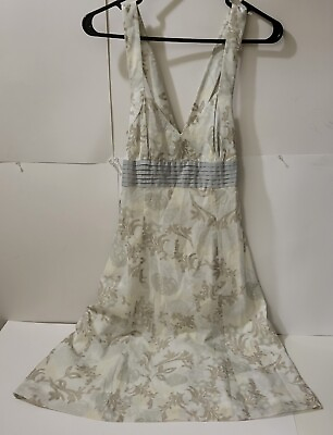 #ad Kenzie Women#x27;s Floral Multicolor Design Dress Size 4