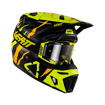 #ad Leatt Helmet Kit Moto 8.5 V23 Citrus Tiger #Xl 61 62Cm 1023010454