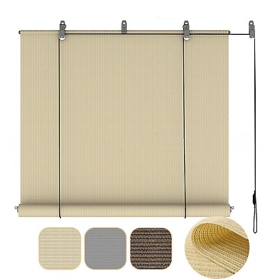 #ad Roll Up Shade Roller Shade UV Blind Screen for Patio Outdoor Deck Gazebo Porch