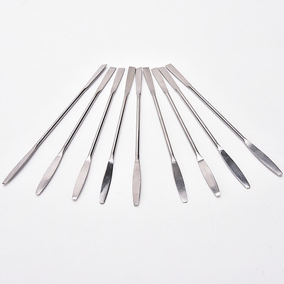 #ad 1Women Stainless Steel Nail Art Makeup Palette Spatula Tone Rods Tool Beauty^OR