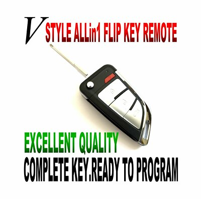 #ad V KEY STYLE FLIP remote for 04 08 ACURA TSX KEYLESS ENTRY immobilizer ALARM fob