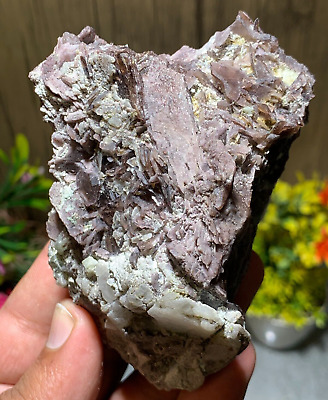 #ad 363 Gram Axinite Crystals Natural stone Mineral specimen from Pakistan.