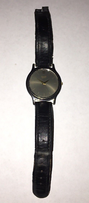 #ad Vintage mens Pulsar wrist watch NICE new battery V501 6G50