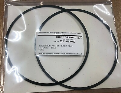 #ad 22B5998X012 ANTI EXTRUSION RING 2 RING SET. TWO DIFFERENT RINGS