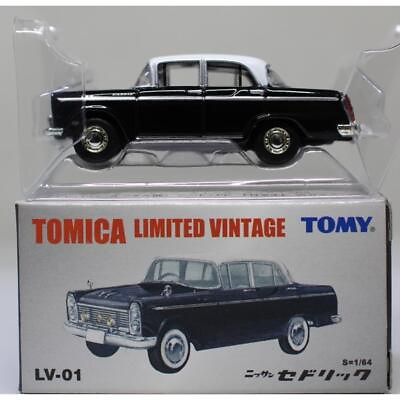 #ad Used Tomica Limited Lv 01C Nissan Cedric Black White Roof 240001023211