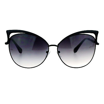 #ad Butterfly Cateye Sunglasses Womens Metal Oversized Fashion UV 400
