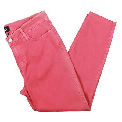 #ad Paige Womens Verdugo Pink Denim Cropped Colored Skinny Jeans 23 BHFO 6014