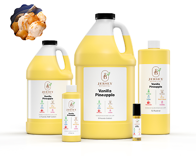 #ad Vanilla Pineapple Fragrance Oil For Candl Soap Making Incense Burner Pure Grade