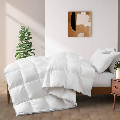 #ad Super Soft Cover Gusset Comforter Duvet Insert Year Round Down Feather