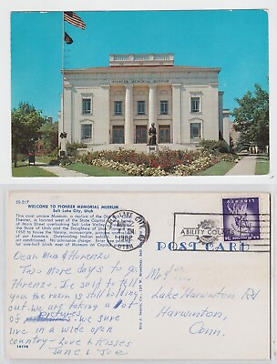 #ad TurtlesTradingPost Utah Salt Lake City 1962 Slogan Cancel Pioneer Museum $1.99