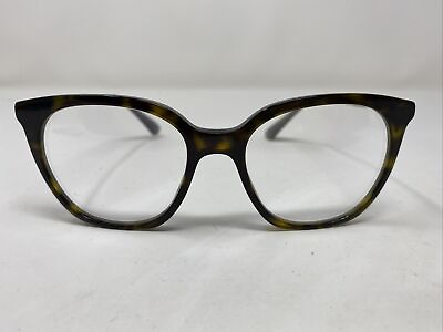 #ad Prada Italy VPR 111 2AU 101 51 17 140 Tortoise Full Rim Eyeglasses Frame FI19