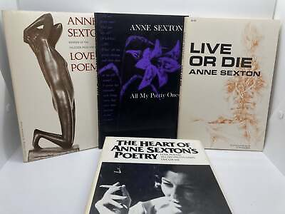 #ad Heart of Anne Sexton#x27;s Poetry Boxed Set Love Poems All My Pretty Ones Live or